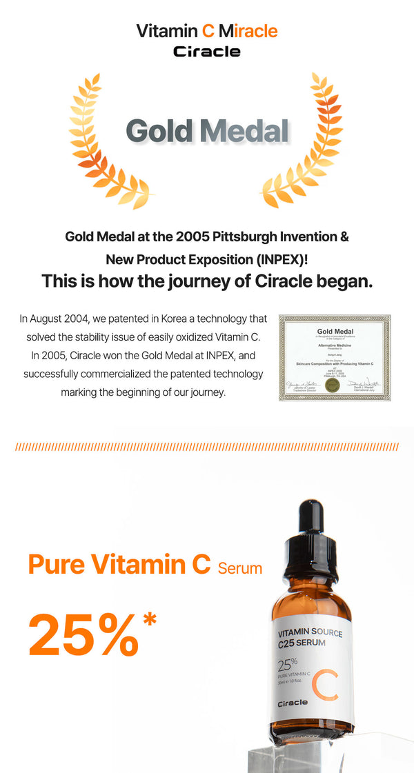 Ciracle Vitamin Source C25 Serum