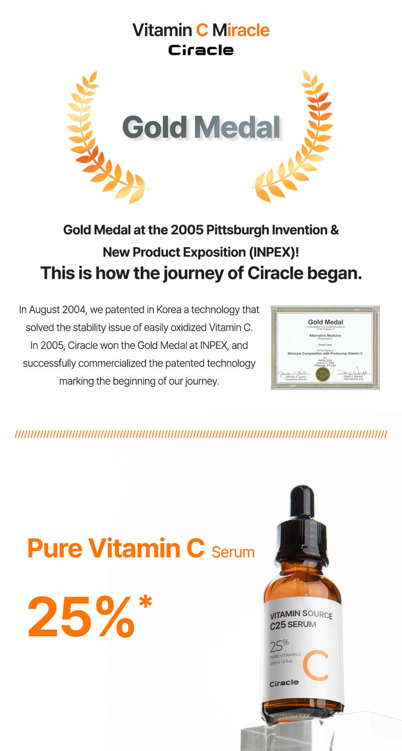Ciracle Vitamin Source C25 Serum