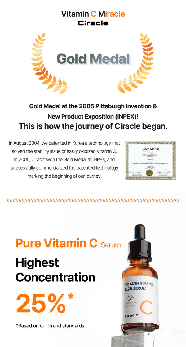 Ciracle Vitamin Source C25 Serum