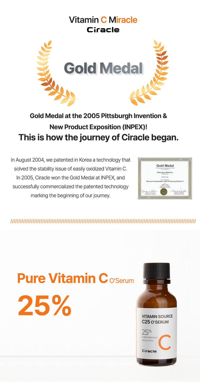 Ciracle Vitamin Source C 25 O' Serum 30ml