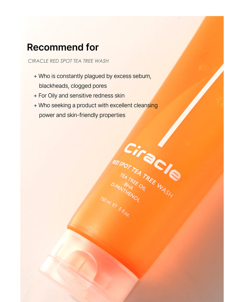 Ciracle Red Spot Tea Tree Wash (Gel Cleanser)