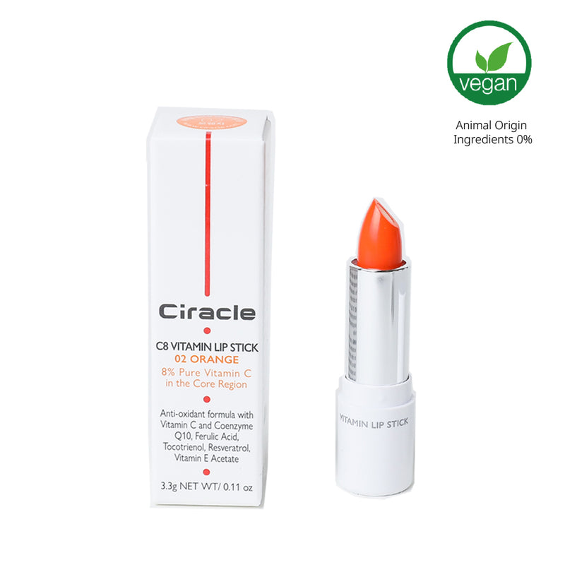 Ciracle C8 Vitamin Lip Stick 02 Orange 3.3g
