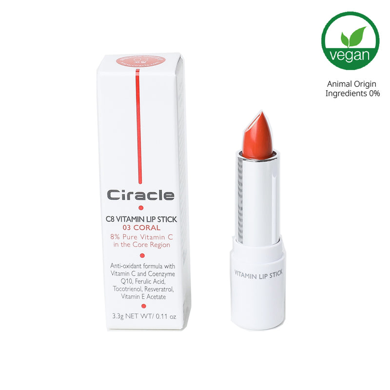 Ciracle C8 Vitamin Lip Stick 03 Coral 3.3g